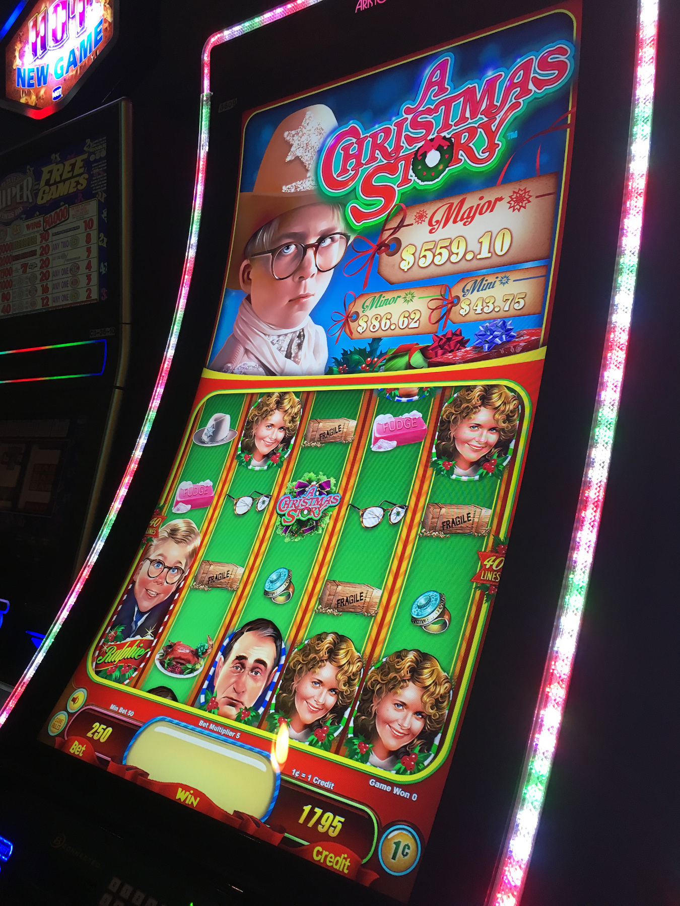 A Christmas Story Slot Machine
