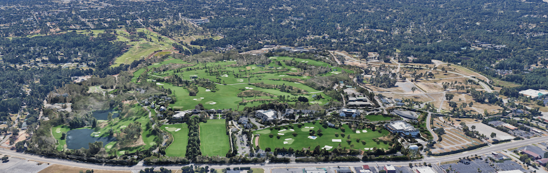 Augusta National Golf Club on Google Satellite