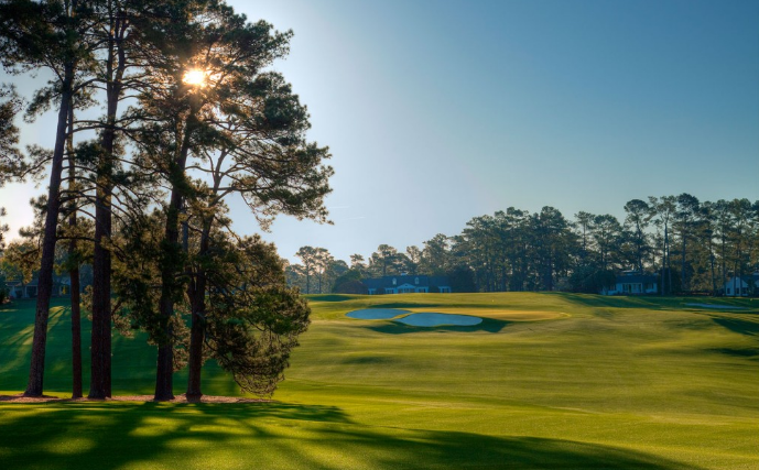 Augusta National Golf Club Hole #9 Carolina Cherry