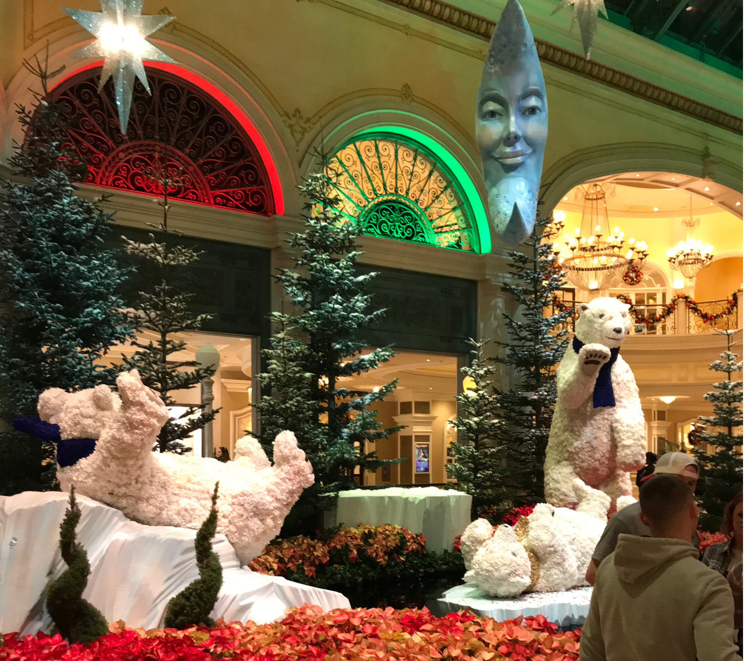 Coca-Cola Bears at The Bellagio Conservatory