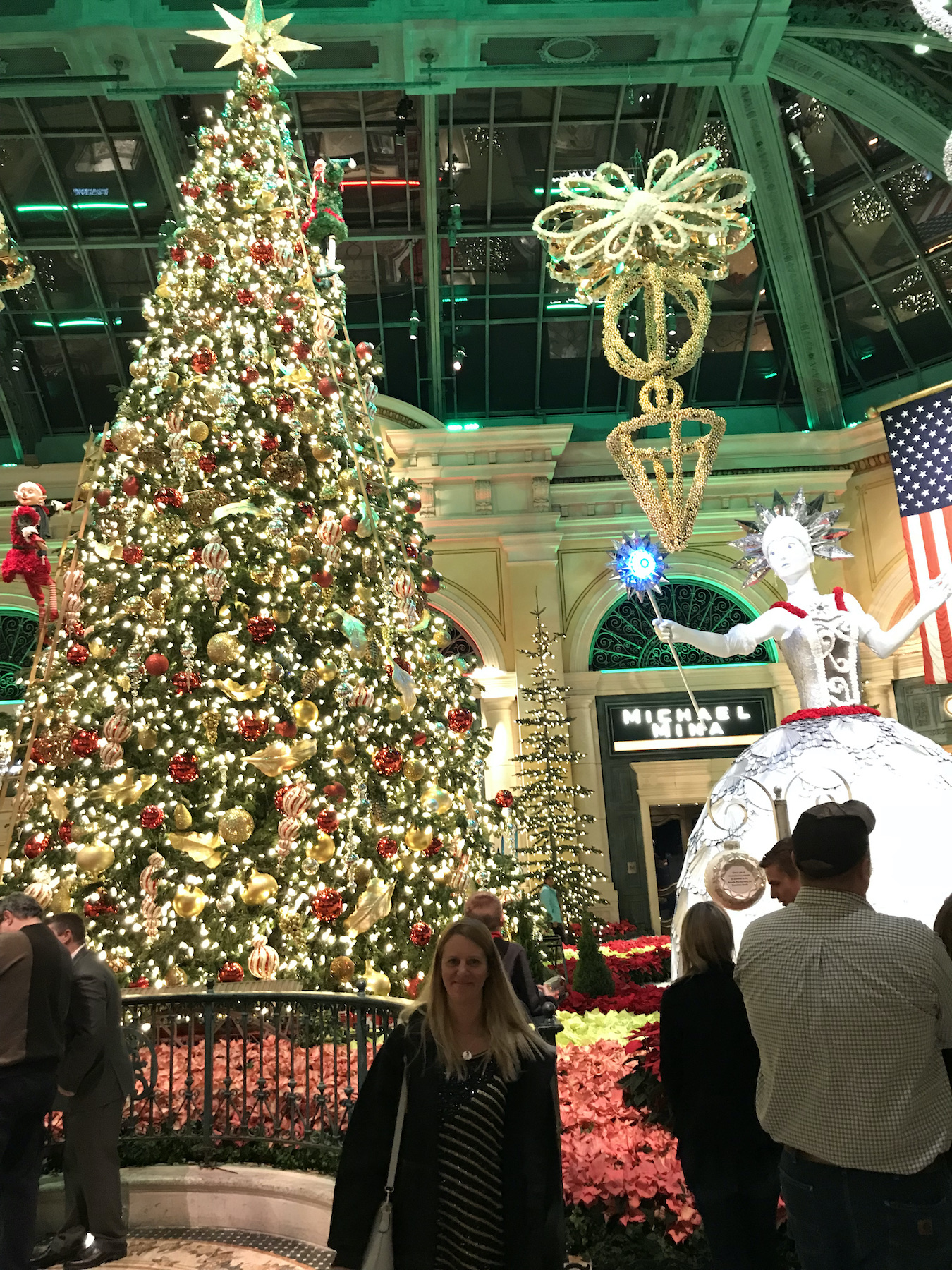 Chirstmas Tree at The Bellagio Conservatory