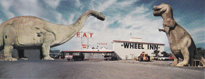 Cabazon Dinosaurs Wheel Inn Cabazon Dinosaurs Wheel Inn
