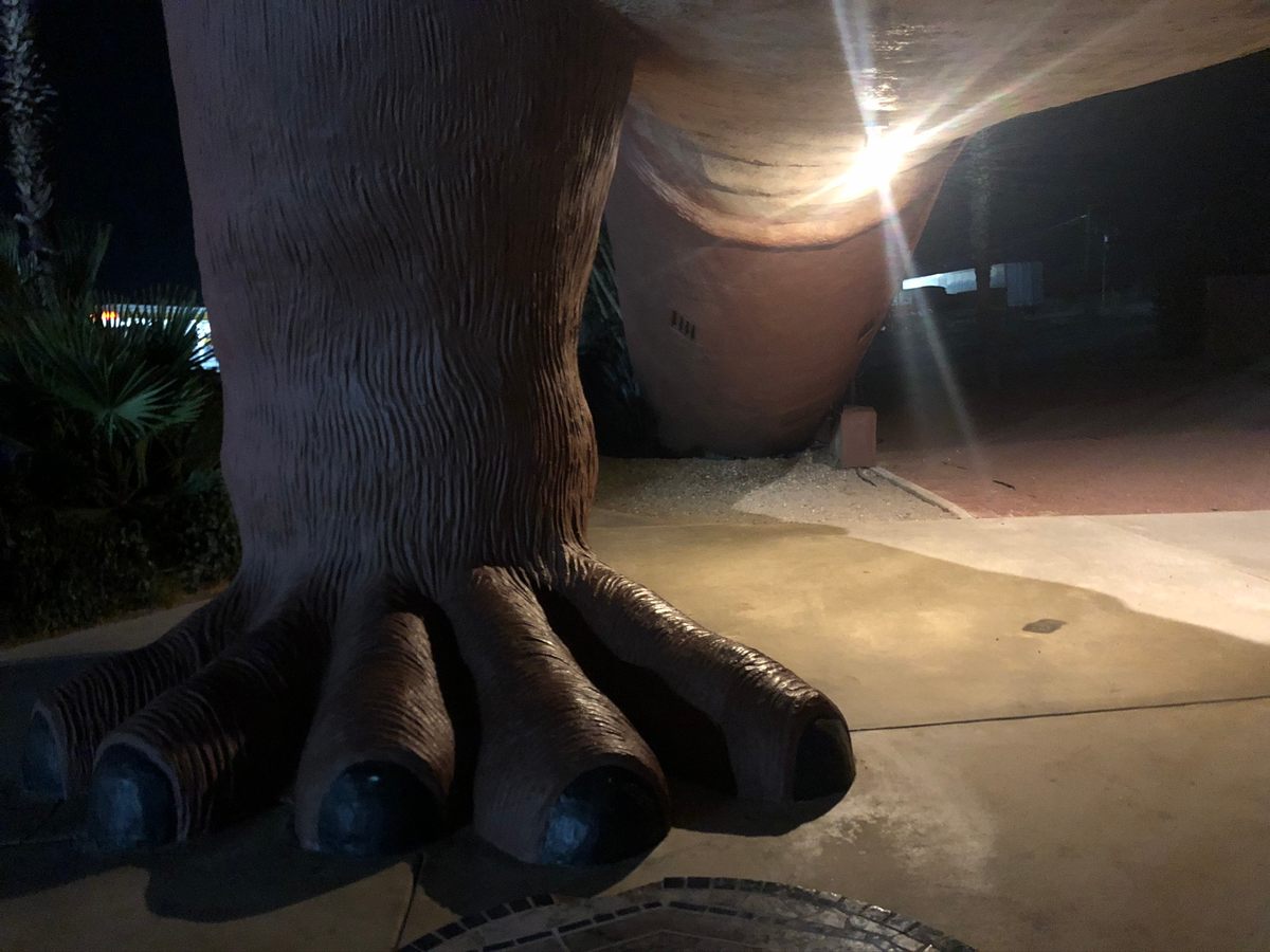 Cabazon Dinosaur Foot
