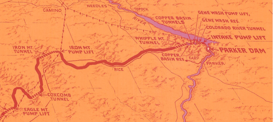 Colorado River Aqueduct Map