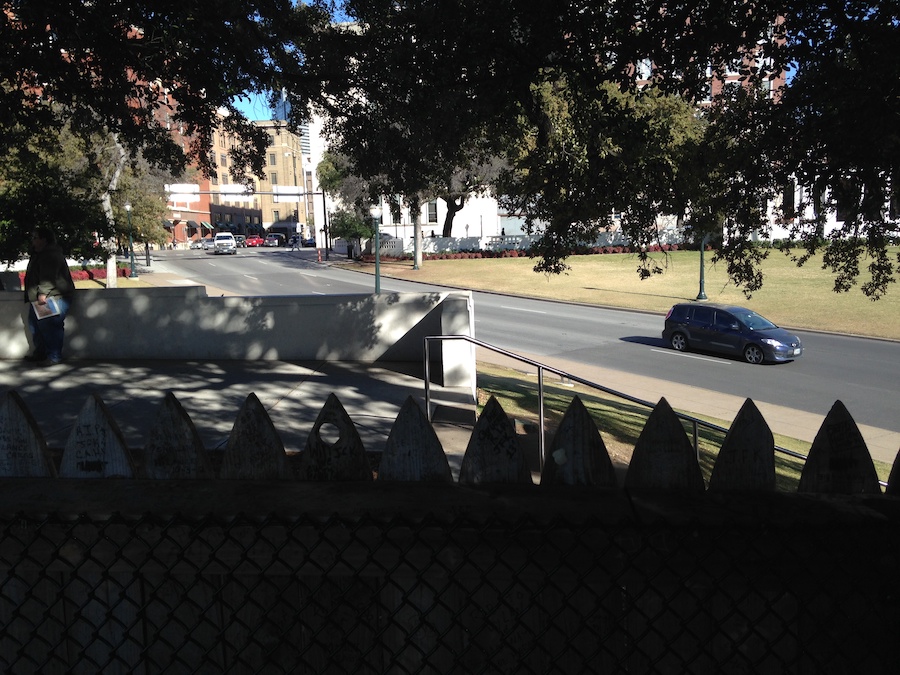 Behind the Wooden Fence