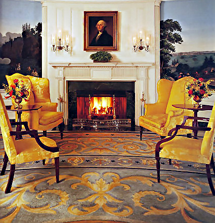 White House Diplomatic Room Rug 1975