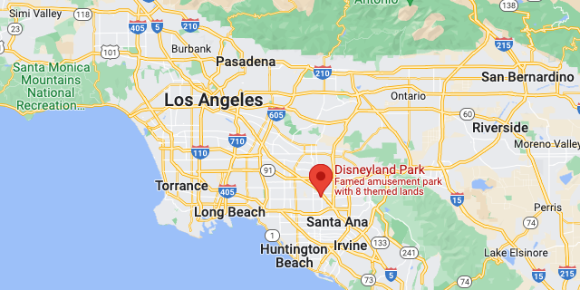 Disneyland on Google Maps Disneyland on Google Maps
