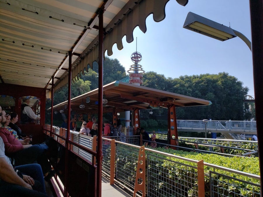 Disneyland Railroad Tomorrowland Station