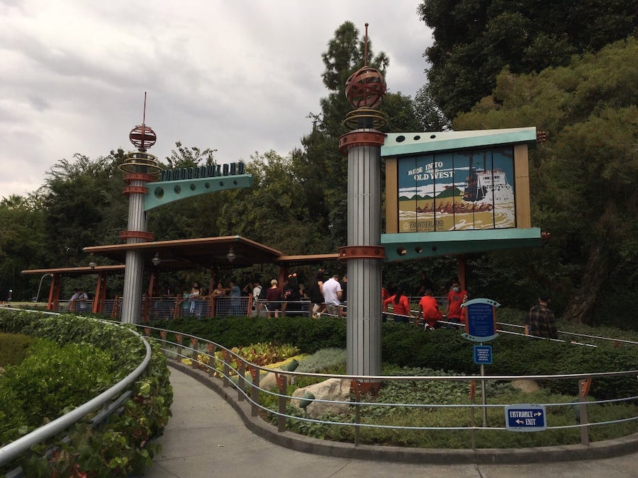 Disneyland Railroad Tomorrowland Station Disneyland Railroad Tomorrowland Station