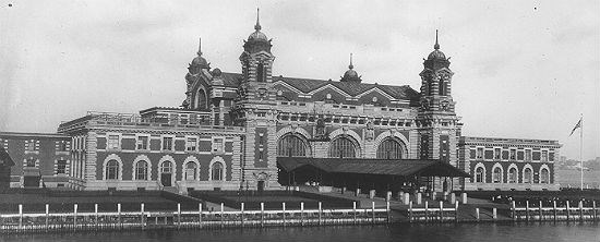 The original immigration station 1904-1910