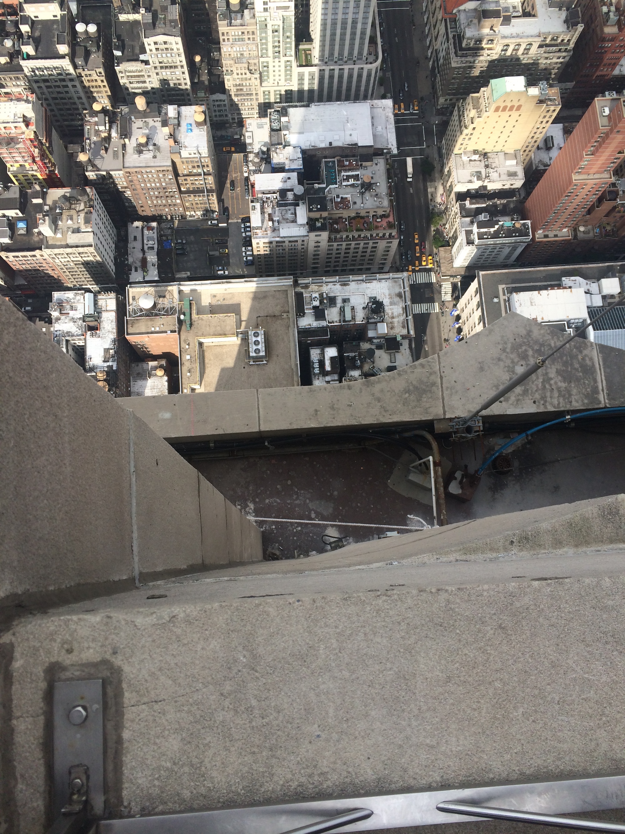 Empire State Building Looking Down