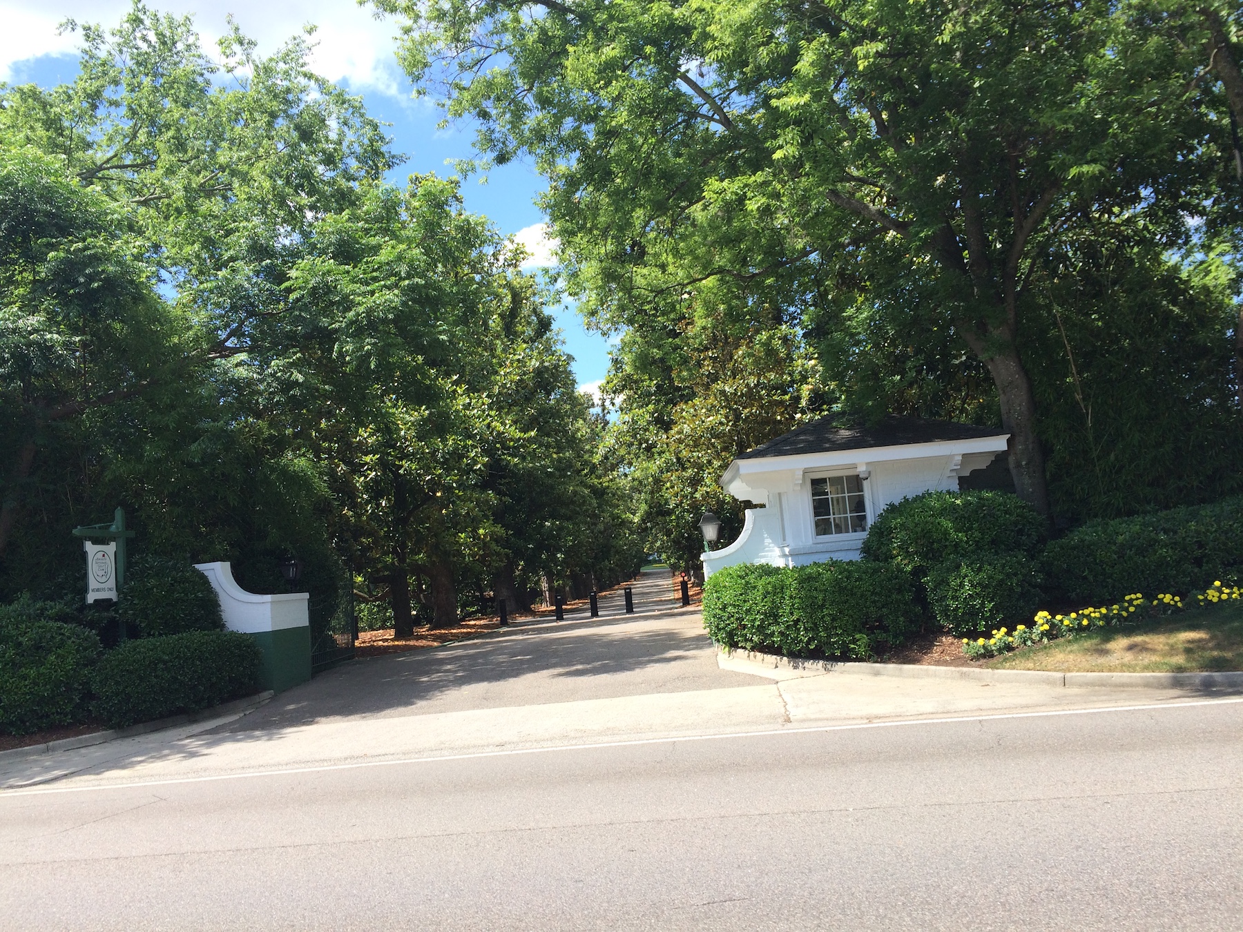 Entrance to Augusta National