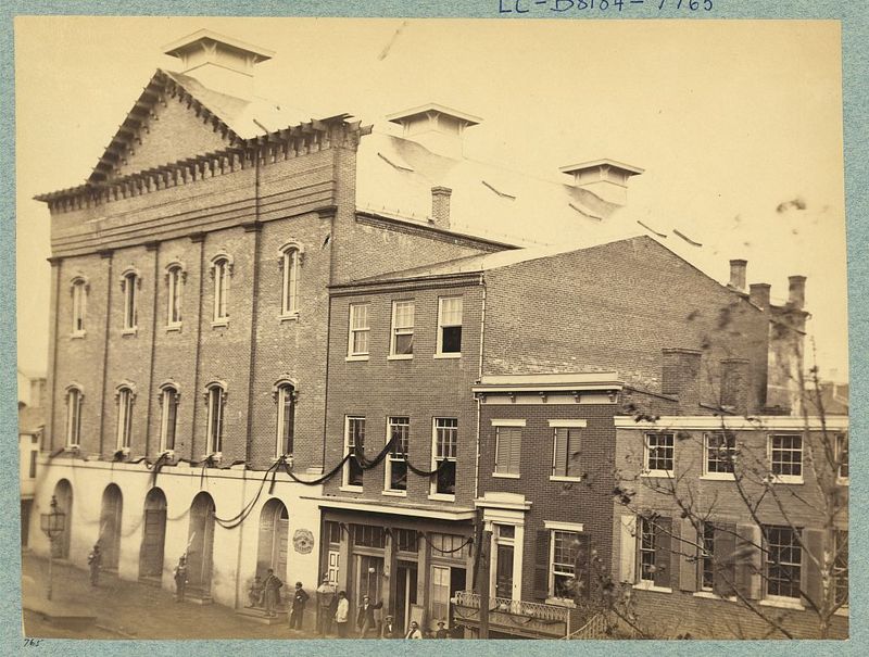 Fords Theatre 1865 Fords Theatre 1865