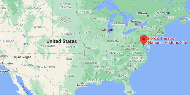 Fords Theatre on Google Maps Fords Theatre on Google Maps
