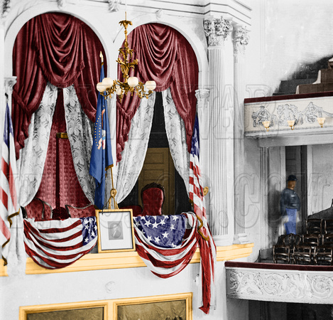 Fords Theatre Presidents Box Fords Theatre Presidents Box