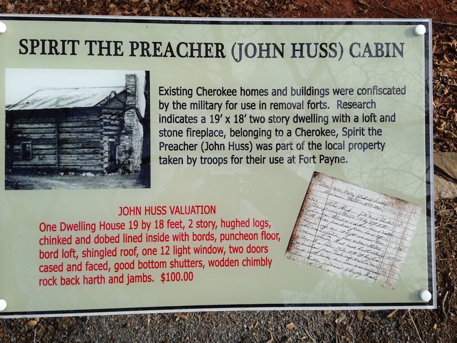 Spirit the Preacher (John Huss) Cabin