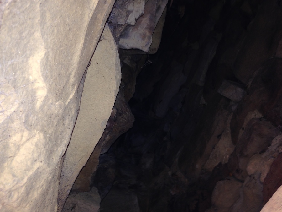 View up the Chimney