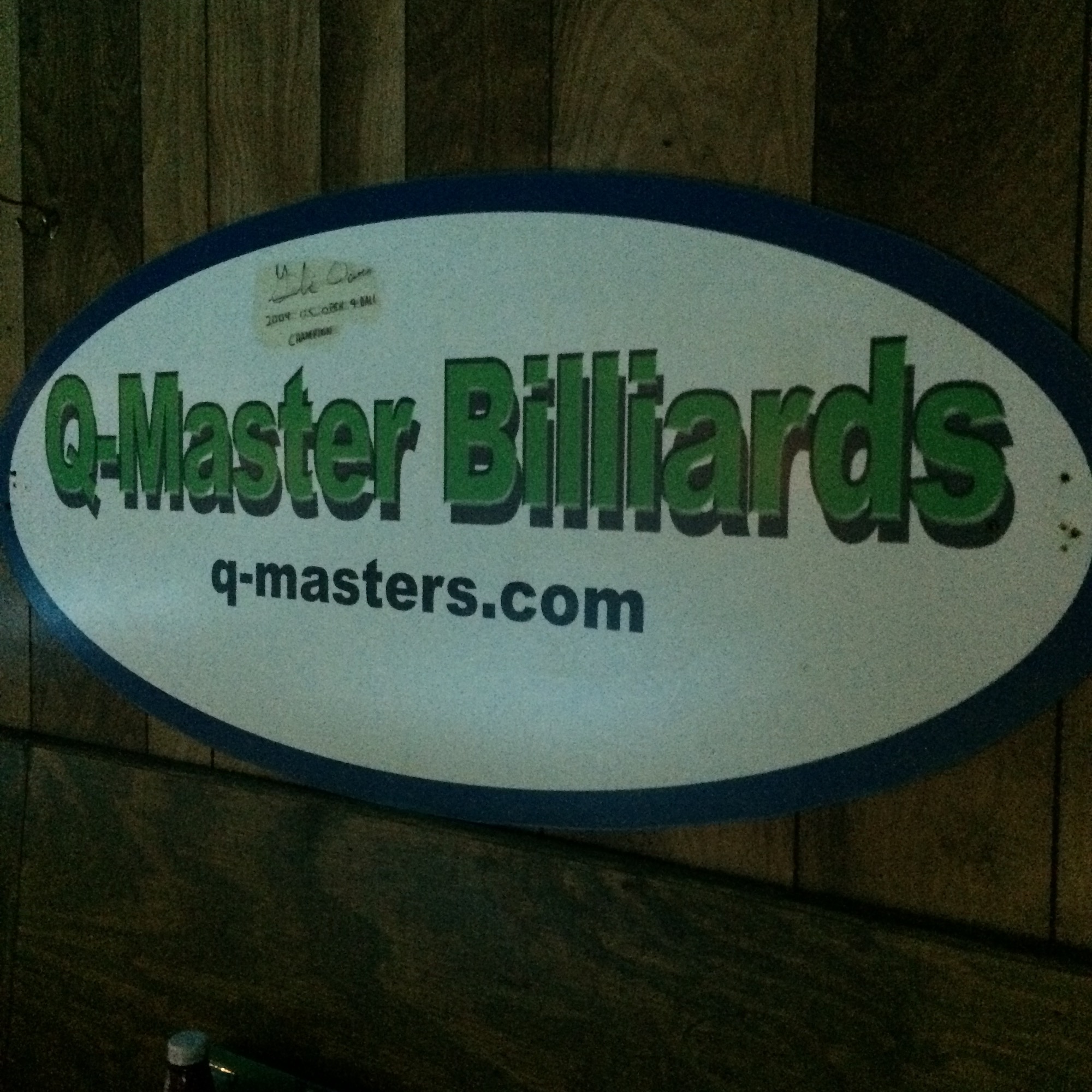 Q Master Billiards Gabe Owens