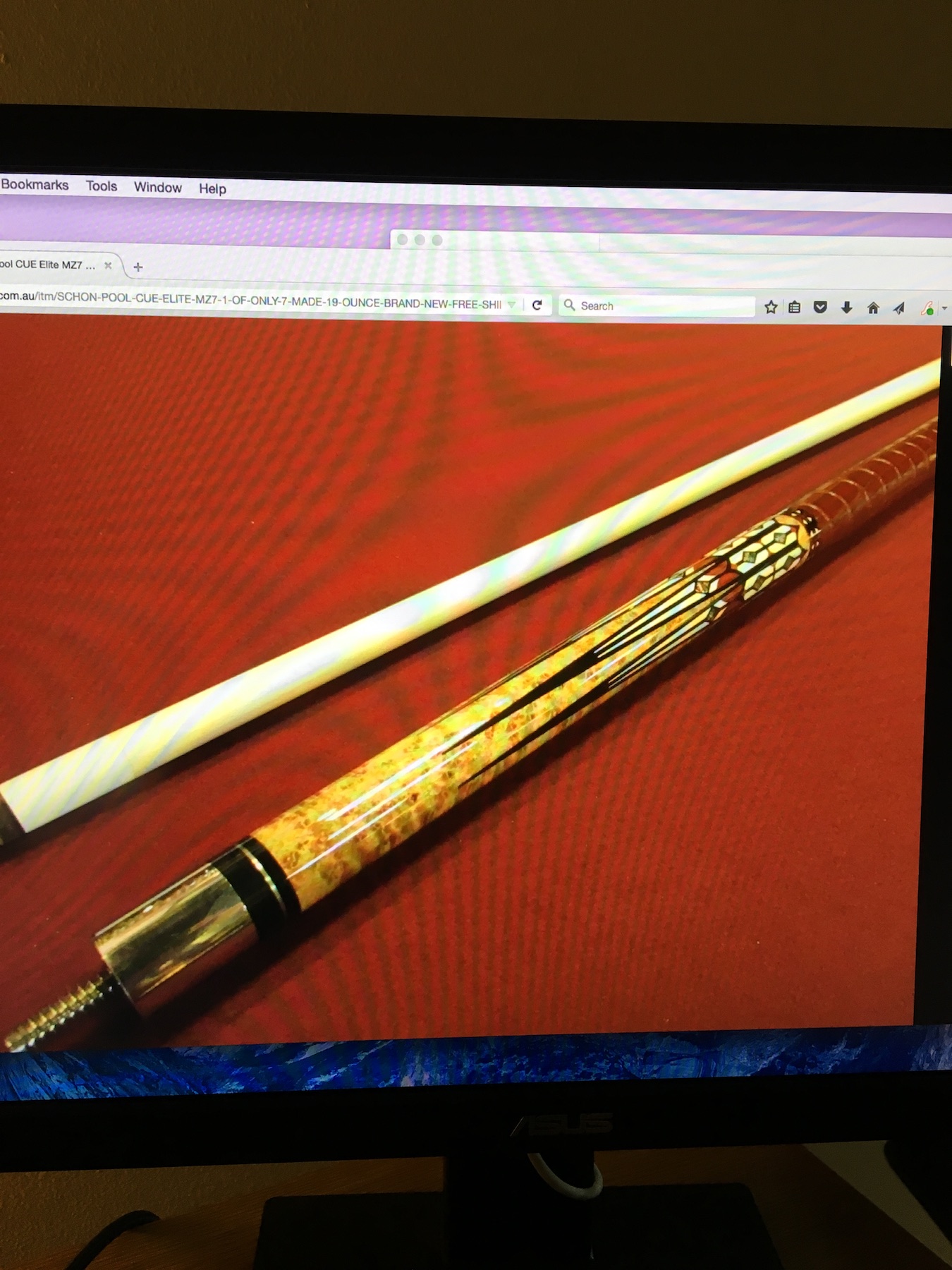 The Gaudiest Pool Cue