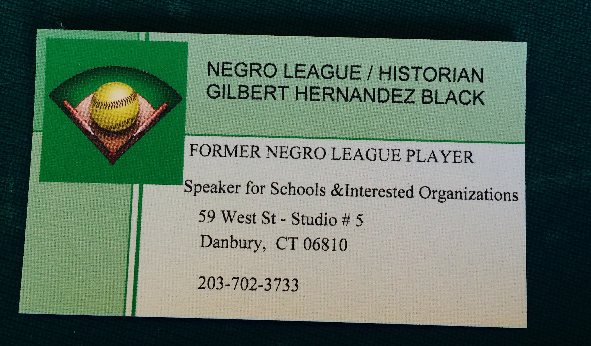 Gilbert Hernandez Black Info