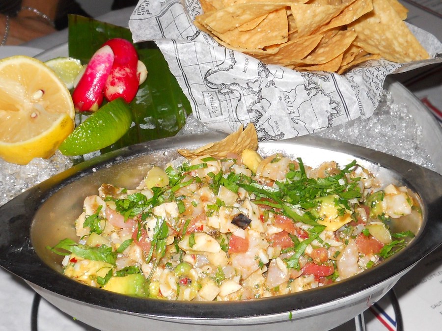 Gladstones Seafood Ceviche