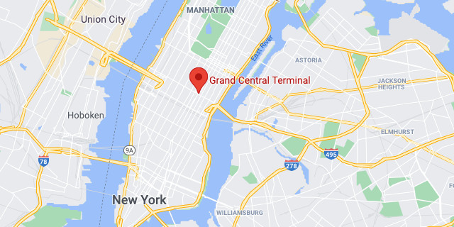 Grand Central Terminal on Google Maps