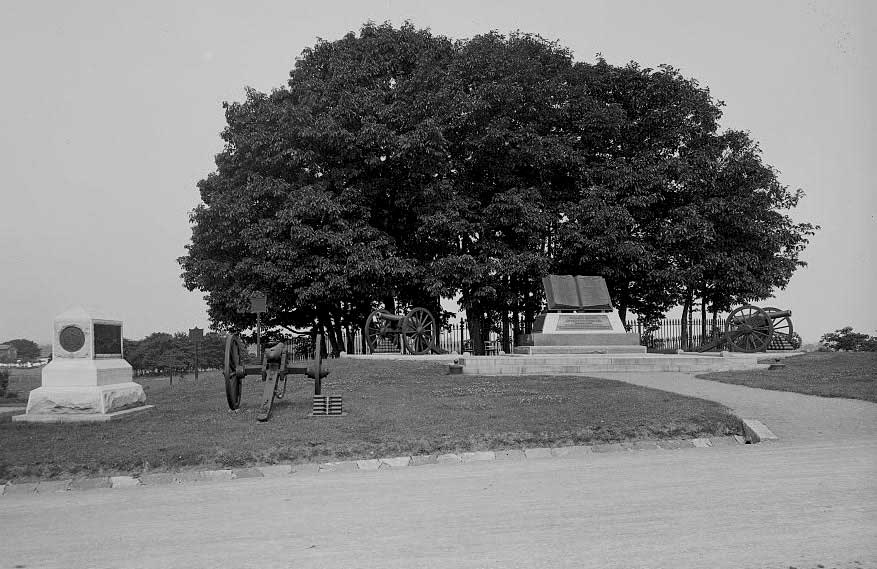 Monuments at the High Water Mark