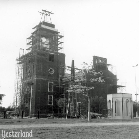 Independence Hall Under Construction