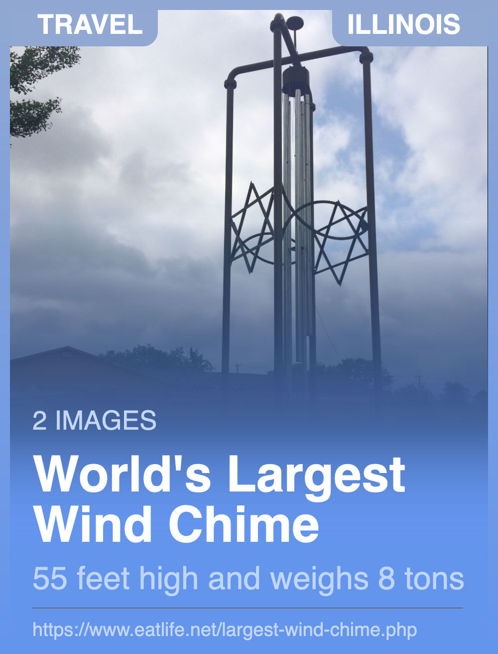 World's Largest Wind Chime