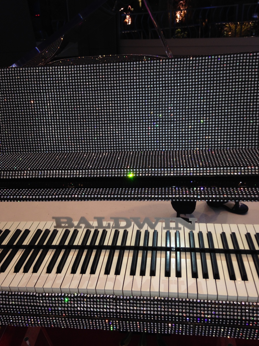 Liberace Rhinestone Piano