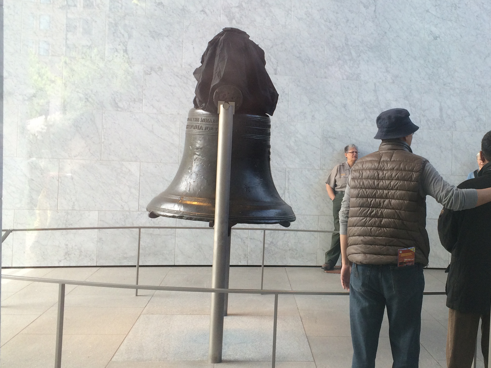 Side of the Liberty Bell