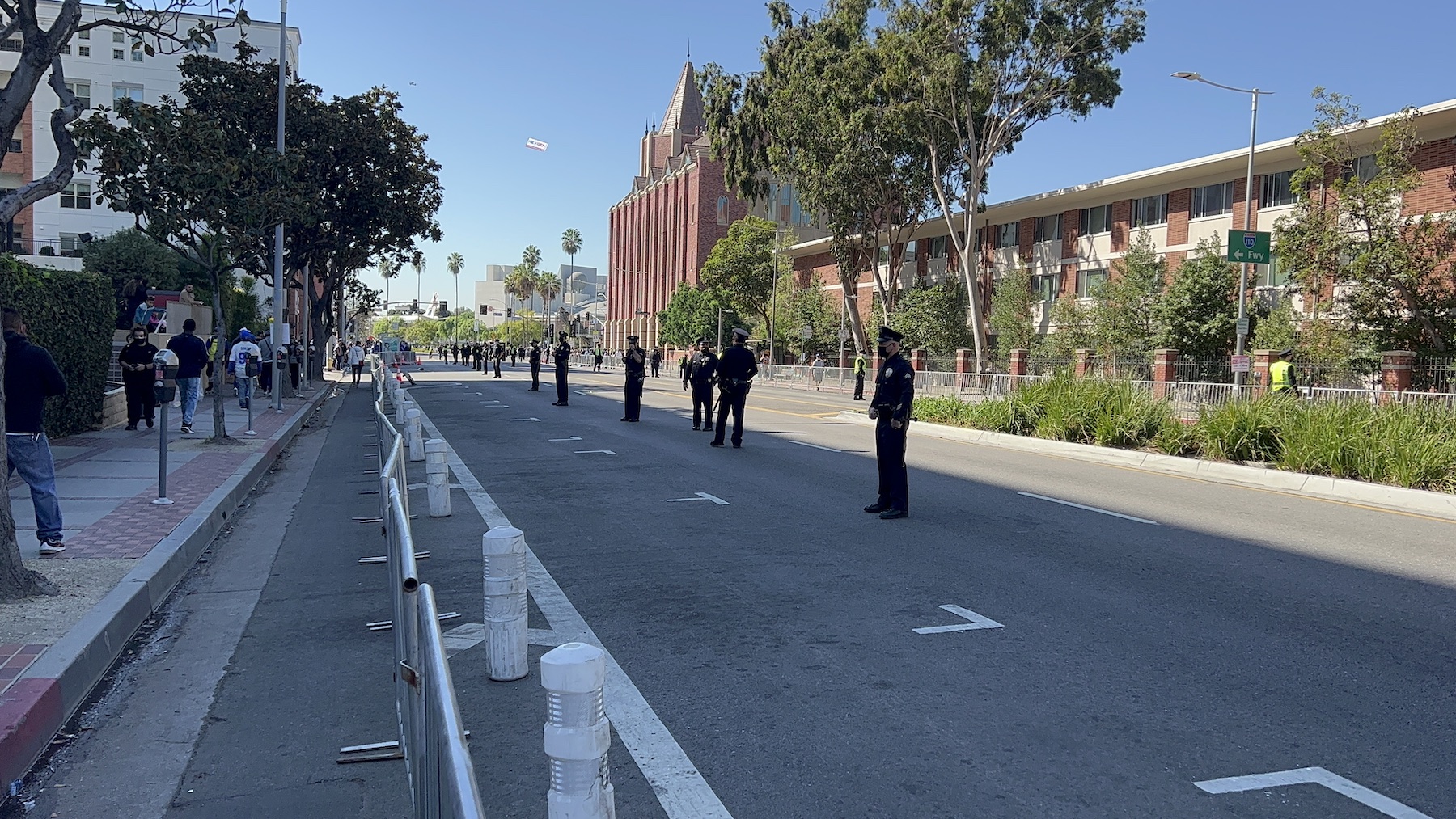 Los Angeles Rams Parade Police