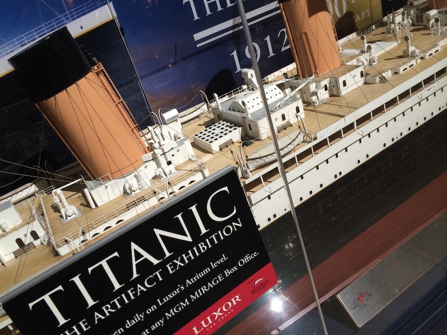 Luxor Titanic Exhibit