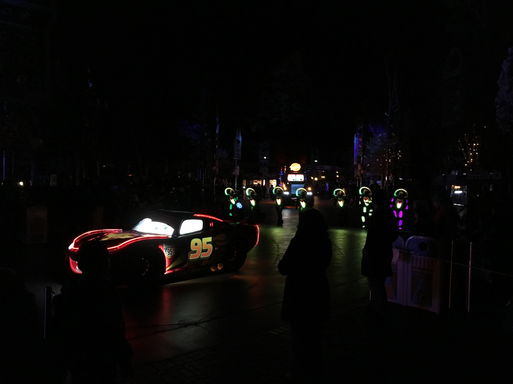 Main Street Electrical Parade Lightning McQueen Main Street Electrical Parade Lightning McQueen