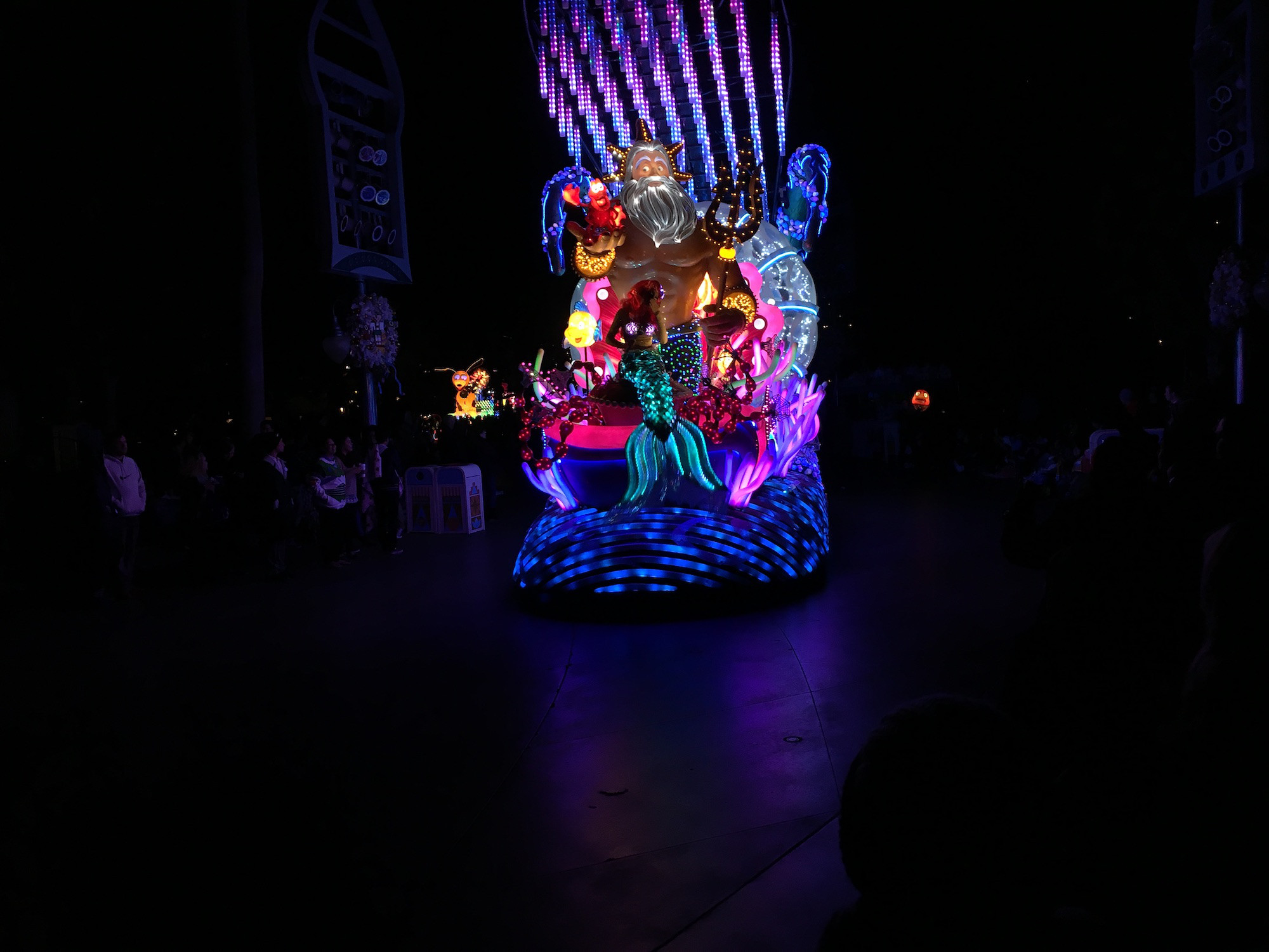 Main Street Electrical Parade Little Mermaid Main Street Electrical Parade Little Mermaid