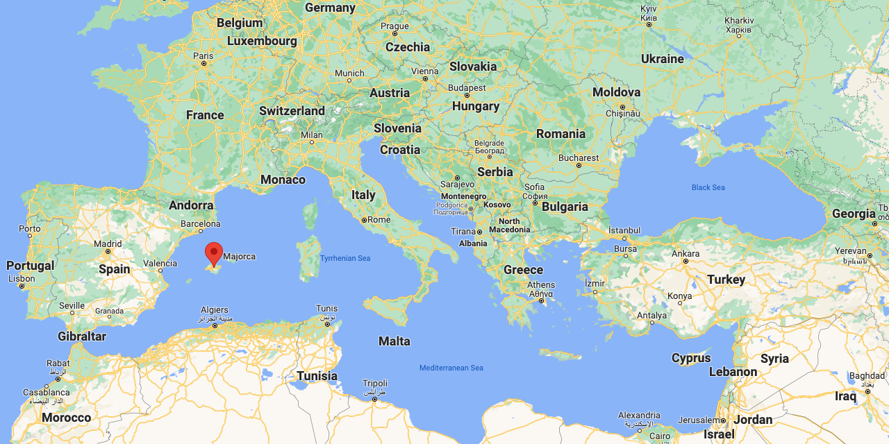 Mallorca on Google Maps