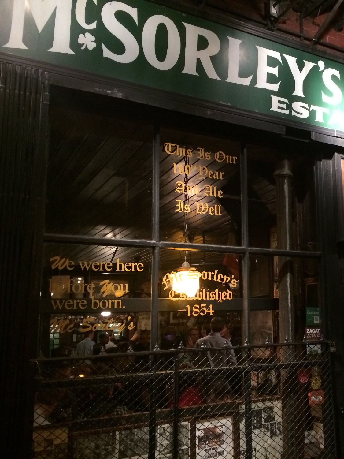 Mcsorley's Ale House