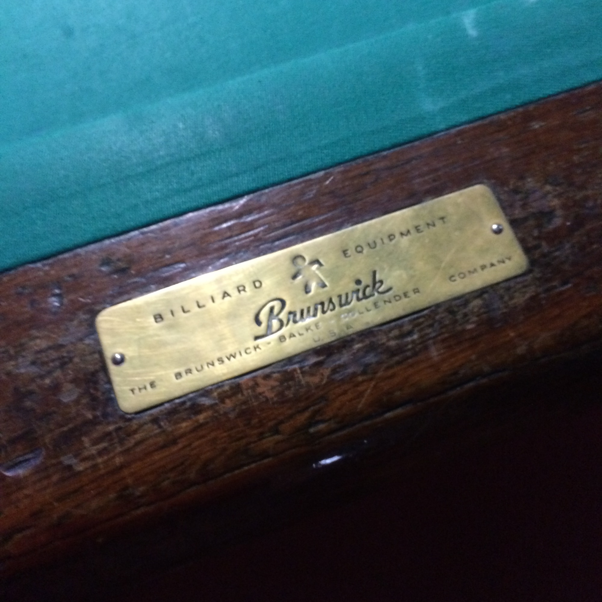 Mosconi High Run Brunswick Table