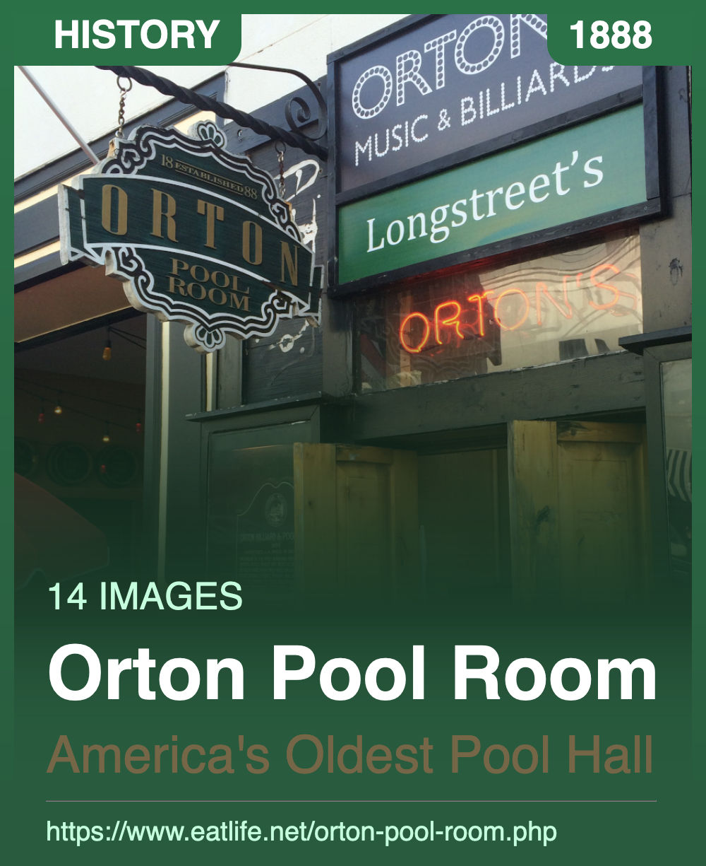 Orton Pool Room