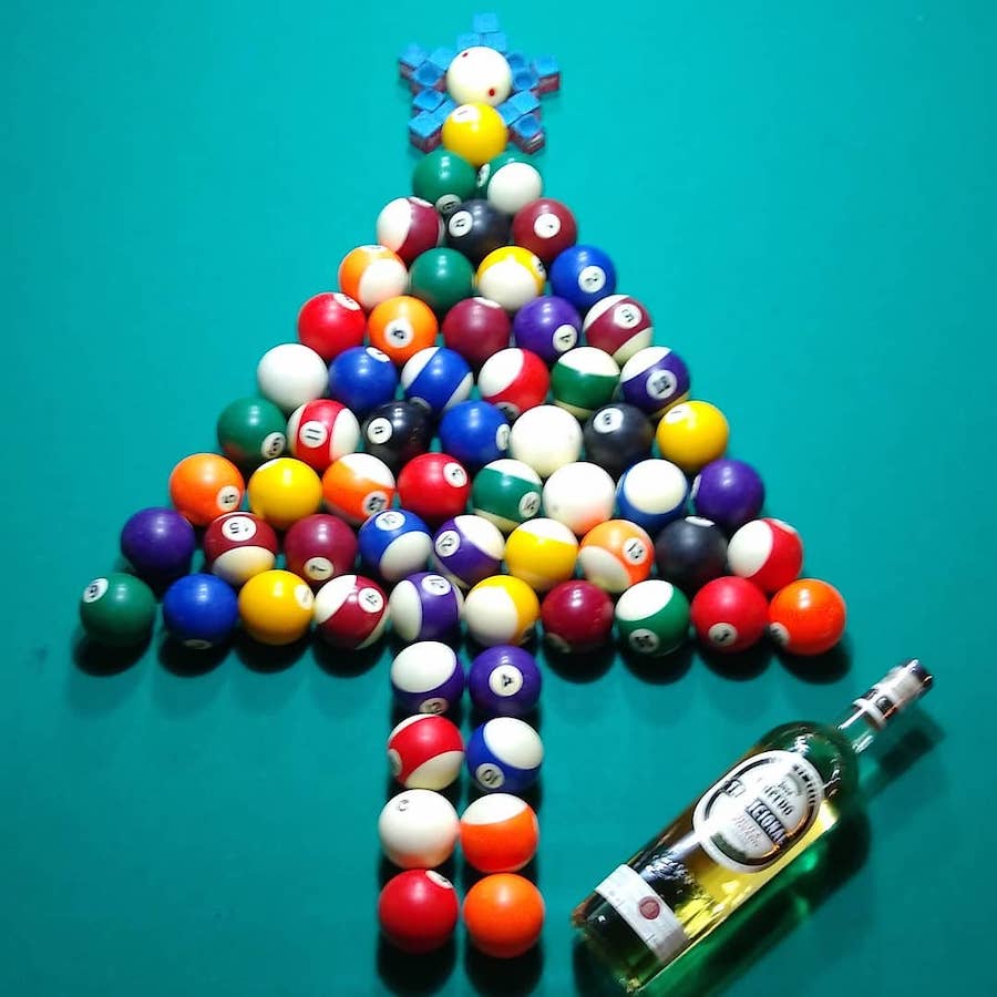 Pool Room Christmas
