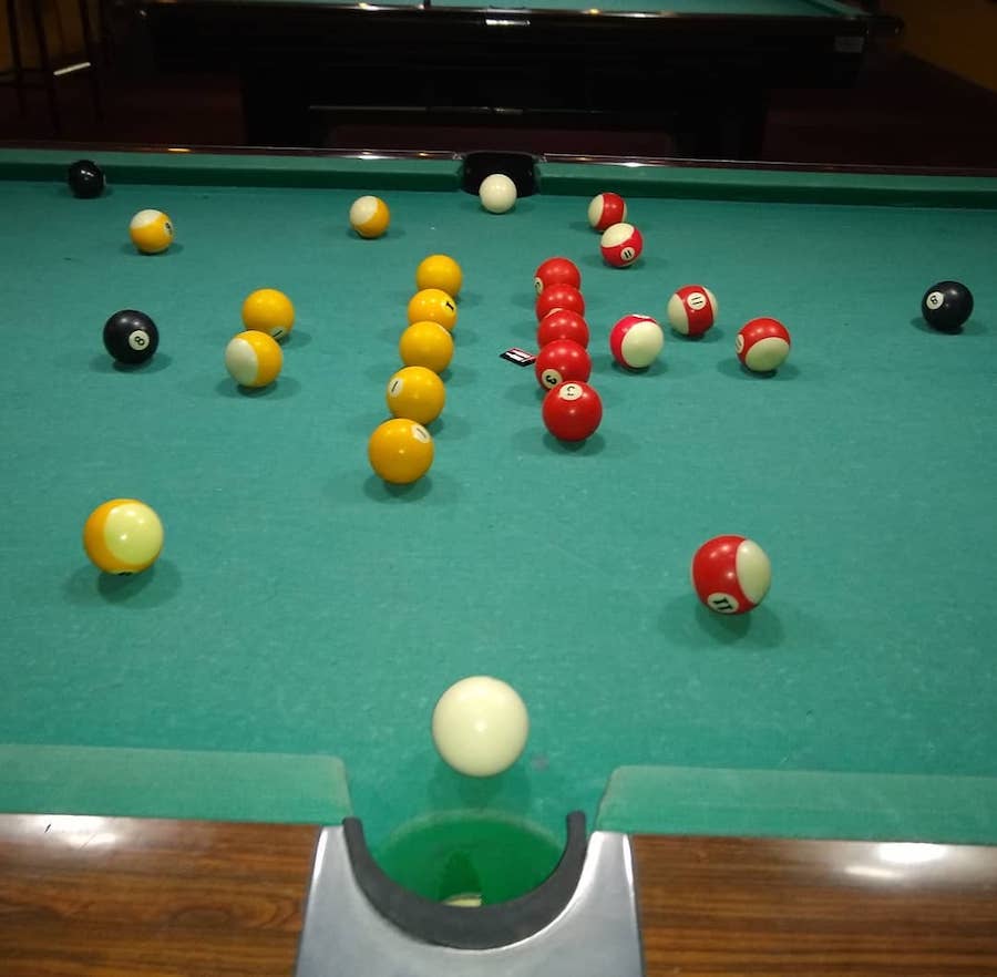 Pool Room Superbowl