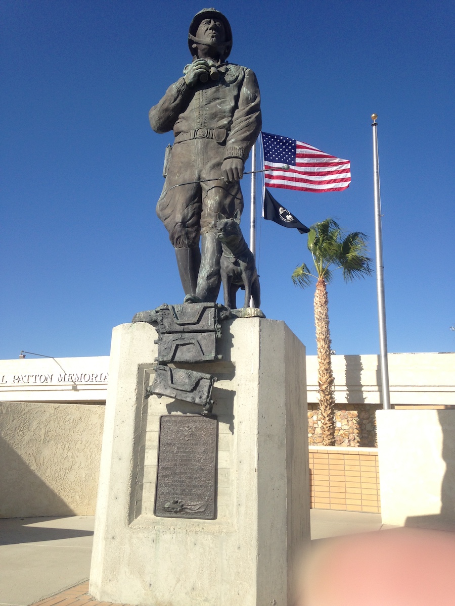 Patton Museum Statue