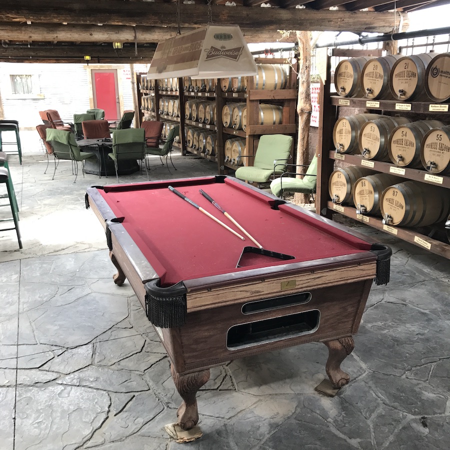 Pioneer Saloon Pool Table