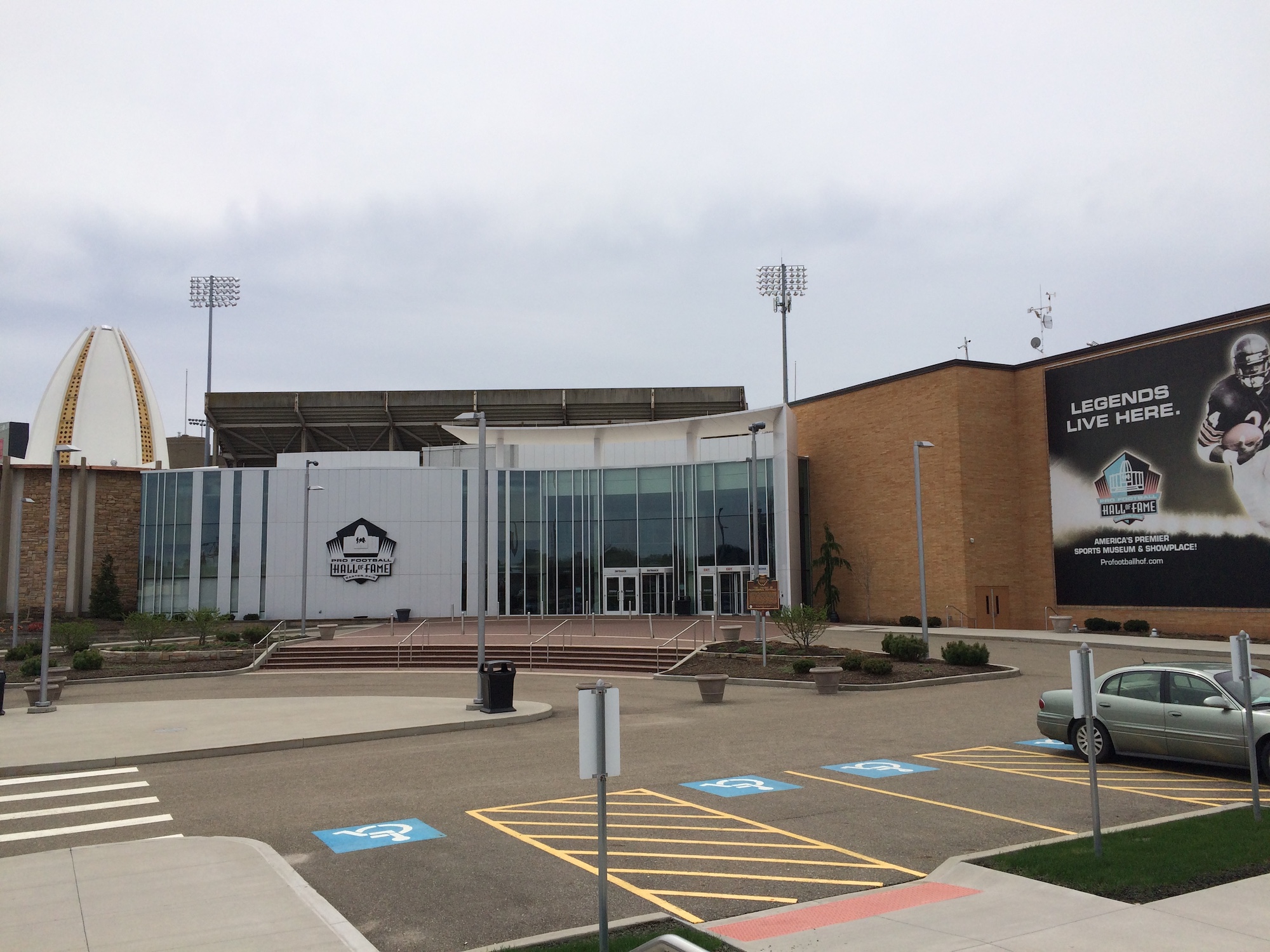 Pro Football Hall of Fame Entrance Pro Football Hall of Fame Entrance