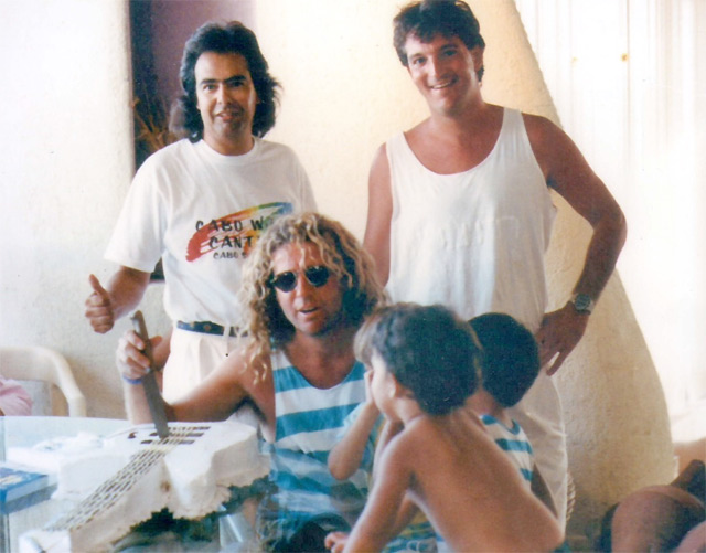 Sammy Hagar, Jorge Viana and Marco Monroy Sammy Hagar, Jorge Viana and Marco Monroy