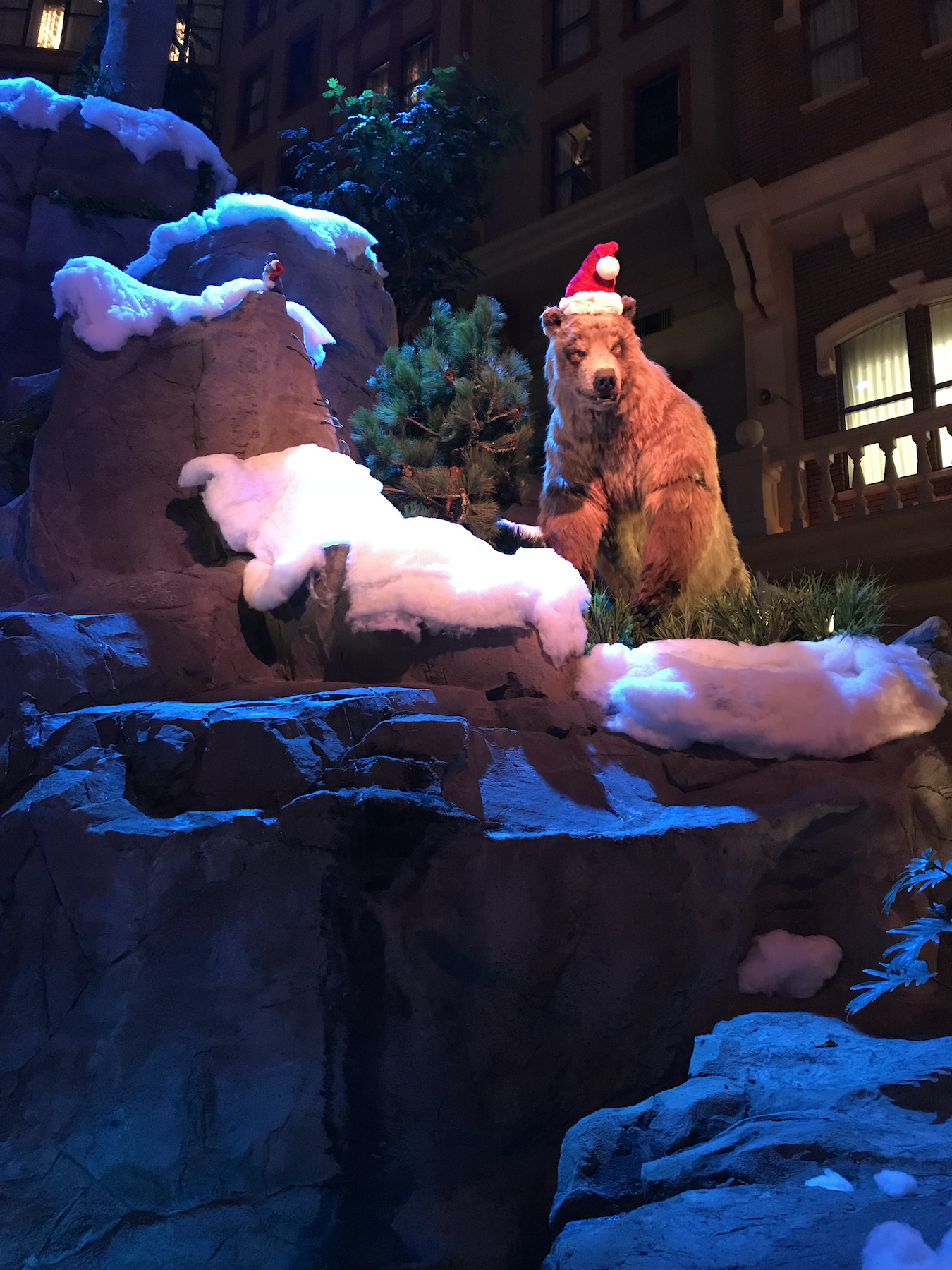 Christmas Bear at Sams Town