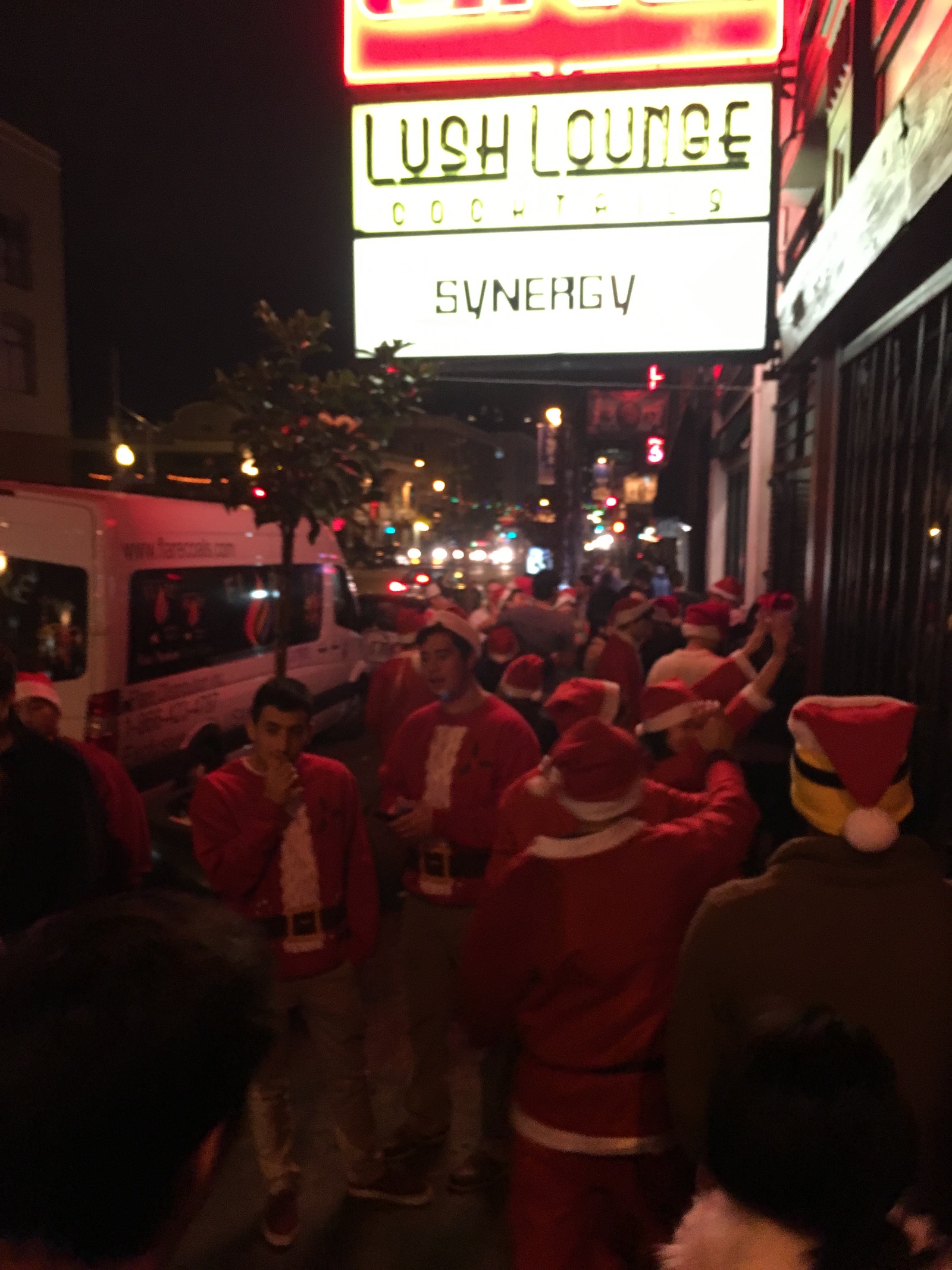 Santacon Lush Lounge Santacon Lush Lounge