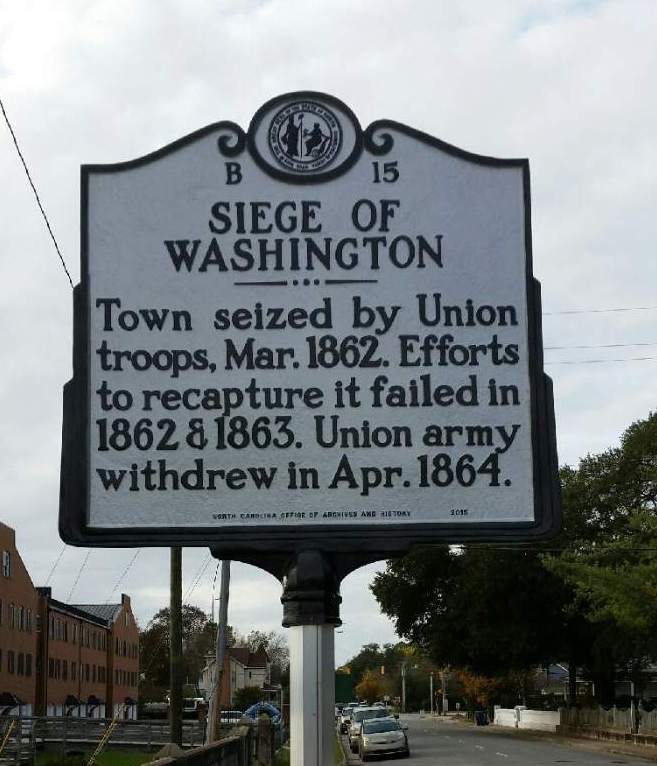 Siege of Washington Marker