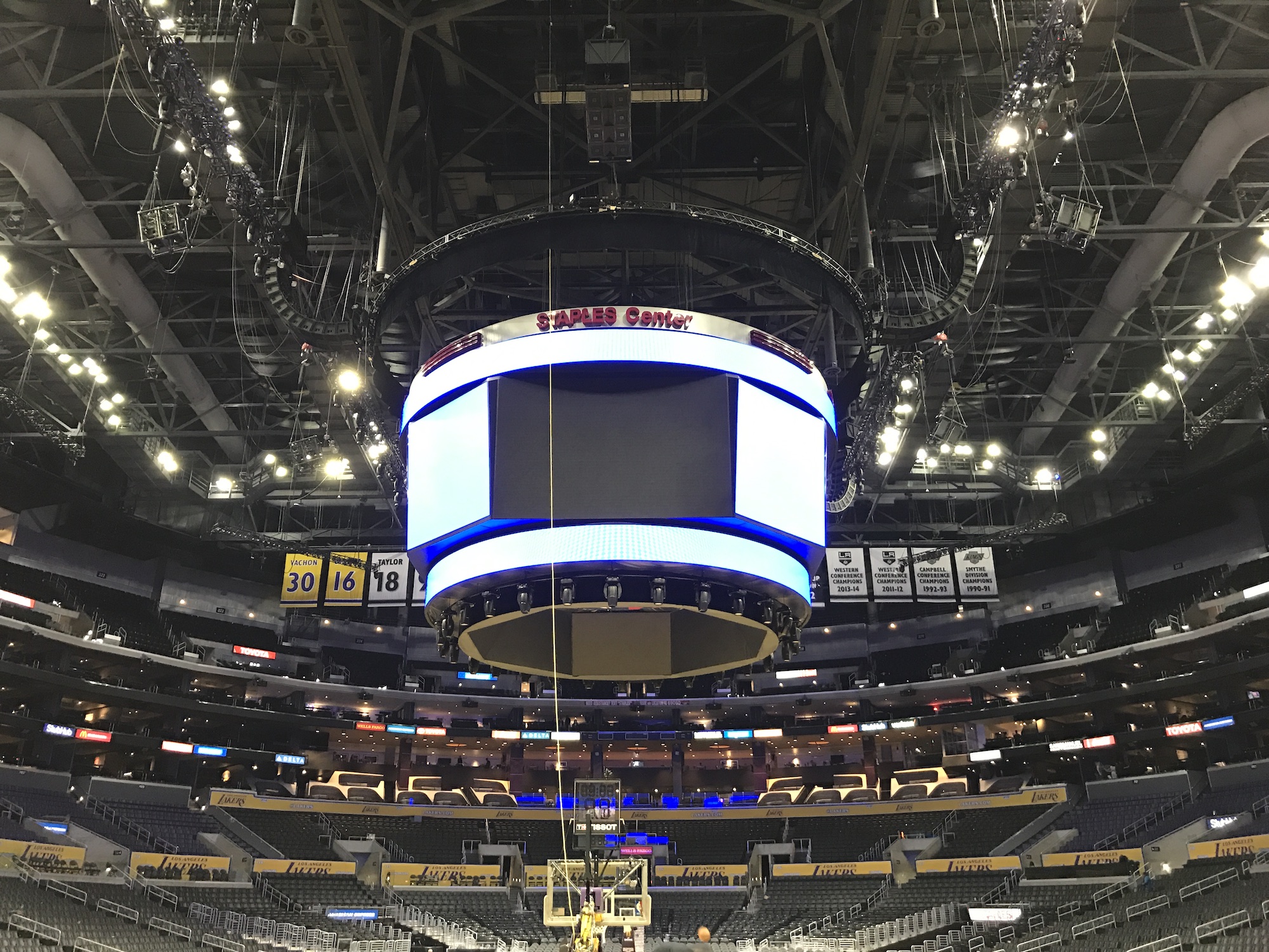 Staples Center Jumbotron