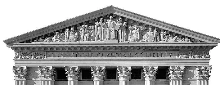 Supreme Court Eastern Pediment